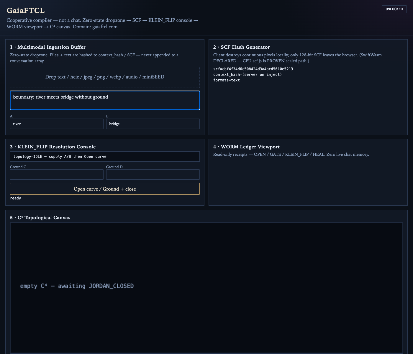 SCF after text — 128-bit hex, formats=text
